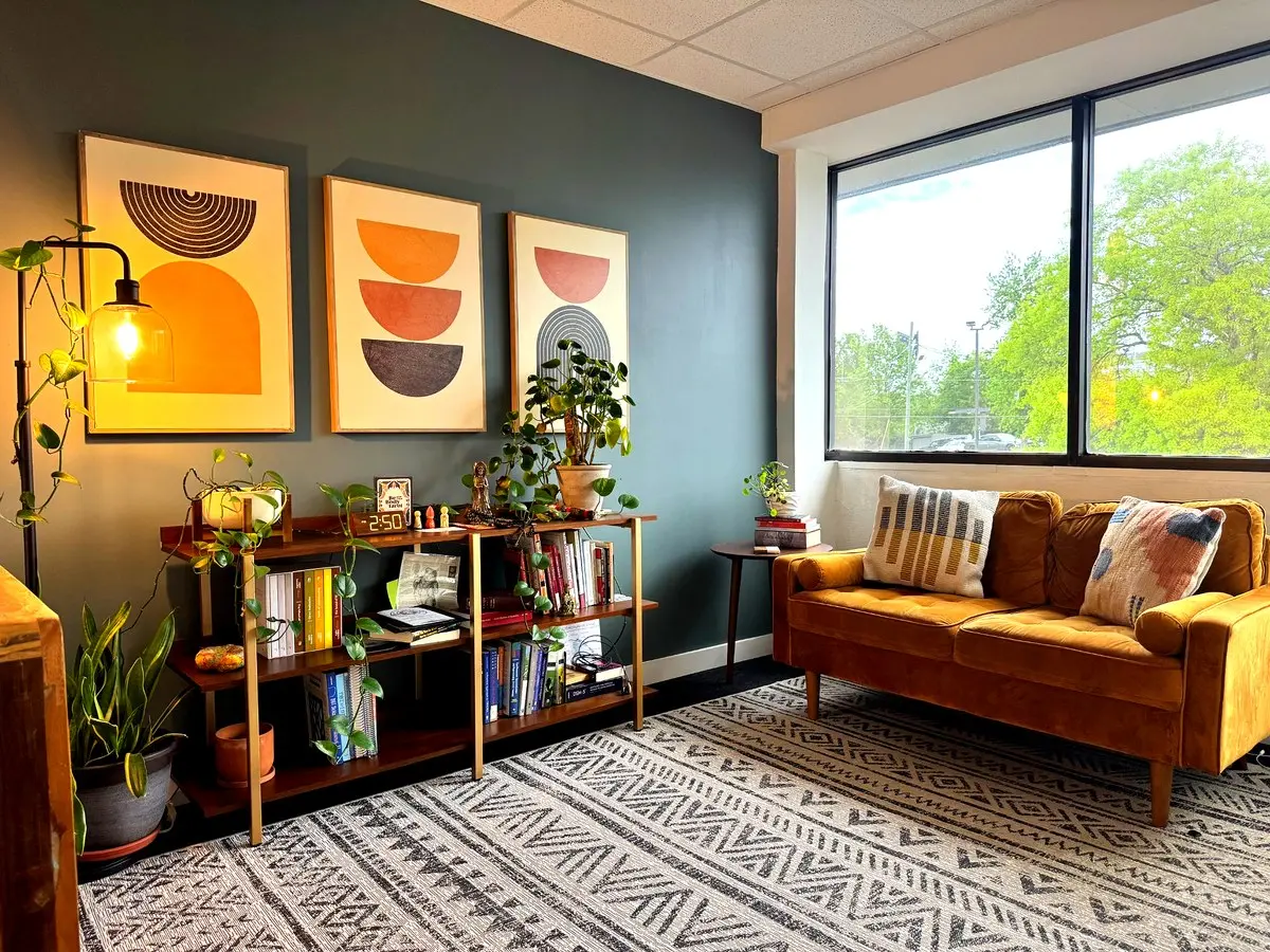 Andrew Chapman's therapy office in Nashville, TN